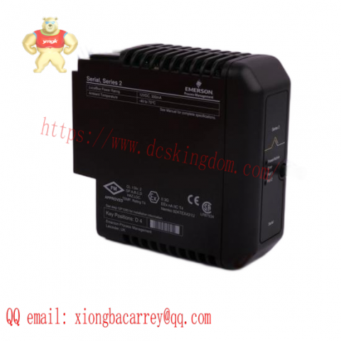 Emerson HMC3800F High Precision Control Module, Advanced Industrial Automation