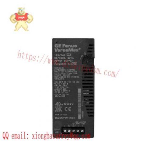 GE Fanuc IC200PWR321 Power Supply, Industrial Automation Core Component