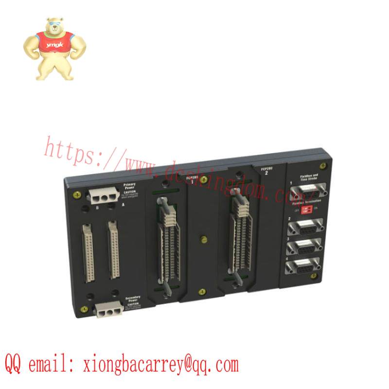 foxboro_rh924yf_din-rail_mounted_modular_baseplate.jpg FOXBORO 2AXA4S Digital Control Module