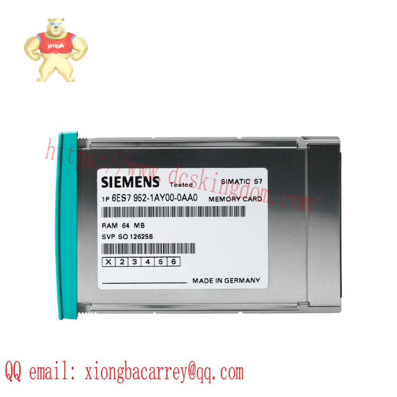 siemens_6es7952-0kh00-0aa0.png Siemens 6ES7952-0KH00-0AA0 RAM Memory Card for S7-400 Controllers