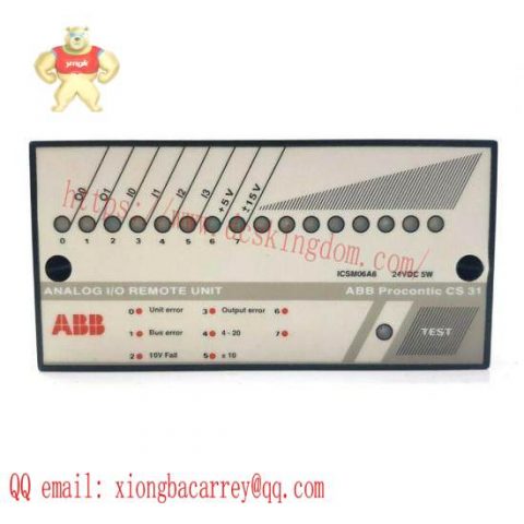 ABB ICSM06A6 FPR3350601R1062 Control System Component