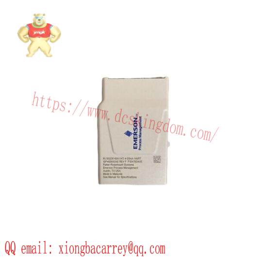 emerson_12p4629x042_kl3022x1-ba1_aanalog_output_4-20ma_hart_charm.jpg Emerson IC830M43G-GCCNAB00 Control Module for Industrial Automation