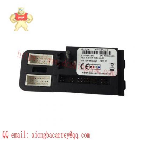 Emerson CE4003S6B1 - Advanced Analog Input Module, Designed for Industrial Control Applications