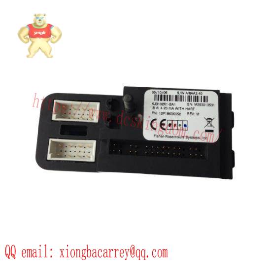 emerson_ce4003s6b1_analog_input_module.jpg Emerson CE4003S6B1 - Advanced Analog Input Module, Designed for Industrial Control Applications