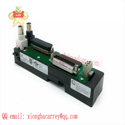 EMERSON PLC KJ4001X1-NB1 12P3368X012 Left Cable Extender Module