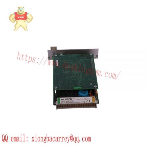 EPRO MMS6211: Vibration Monitoring Card, Precision in Motion Control
