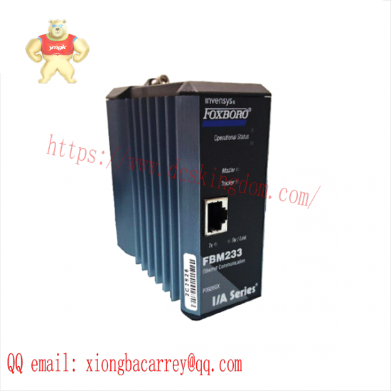 foxboro_fbm233_p0926gx_ethernet_communication.png FOXBORO FBM215 Terminal Module P0917XV for Industrial Automation Systems