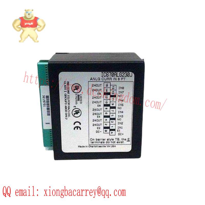 ic670alg230_ge_analog_input_current_8_channel_module.jpg GE R2B0N4A2N3A0F Industrial Control Module