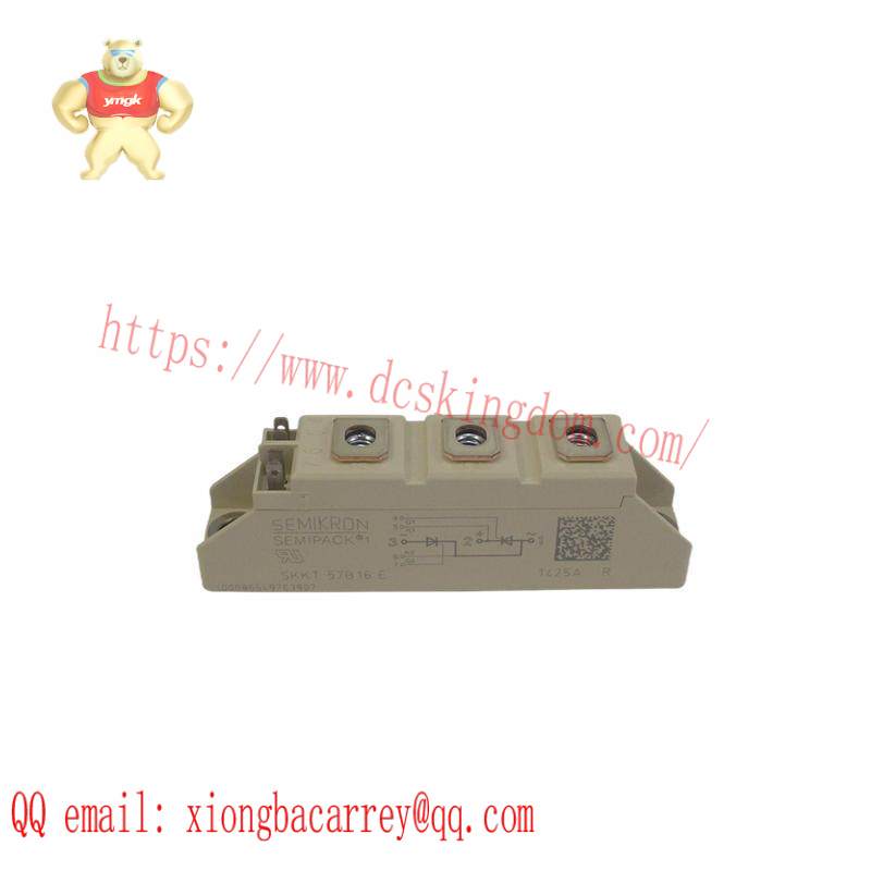 semikron_skkt106_16e_diode_module.jpg SEMIKRON SKD70DT16 Power Electronics Module, Advanced IGBT Technology