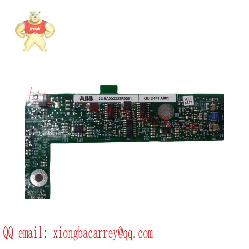 abb_2uba002322r0001_gdd471a001_module.jpg ABB 2UBA002322R0001 Automation Control Module