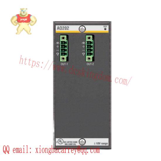 ao202_analog_output_module_bachmann.jpg Bachmann AO202 Analog Output Module, High Precision for Industrial Control Systems