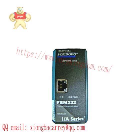 foxboro_fbm232_p0926gw_i_a_series.jpg FOXBORO P0911AX Control Module, High Precision and Reliability