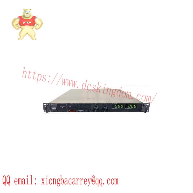 sorensen_dcs50-20em9c_dcs50-20e_dc_power_supply.jpg Sorensen DCS55-55 DC Power Supply, High Efficiency Industrial Module