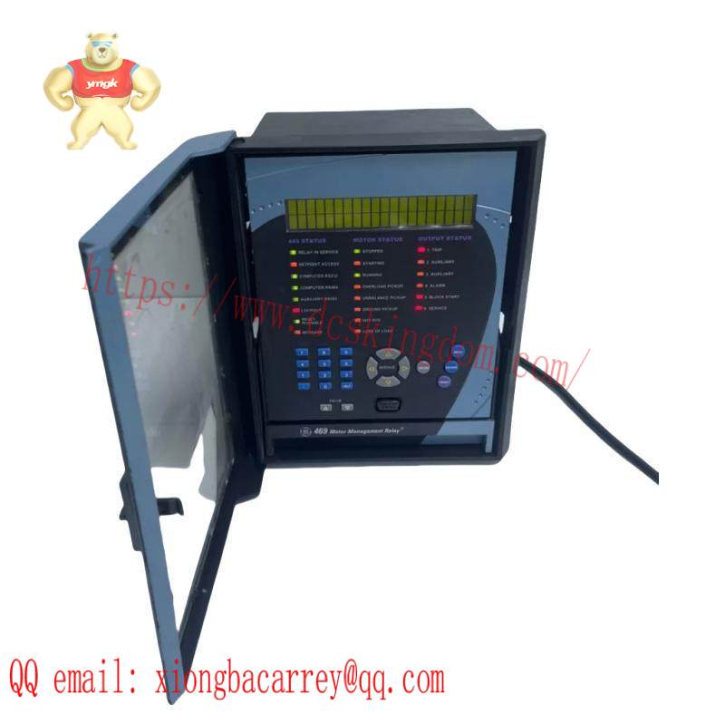 sr469-p5-hi-a20_ge_motor_relay_module.jpg GE SR469-P5-HI-A20 Motor Management Relay Module